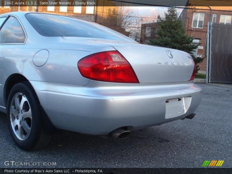 Satin Silver Metallic / Ebony Black 2002 Acura CL 3.2