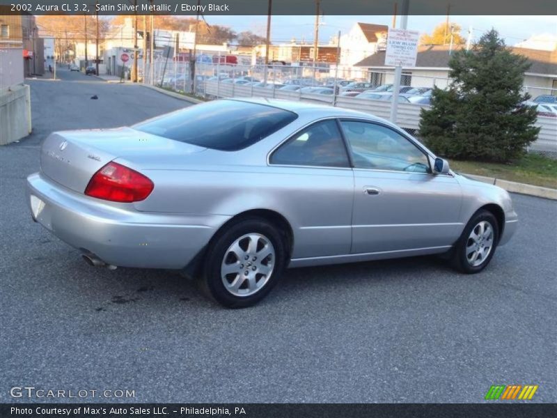 Satin Silver Metallic / Ebony Black 2002 Acura CL 3.2