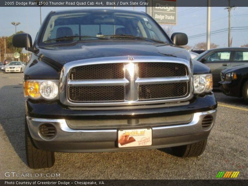Black / Dark Slate Gray 2005 Dodge Ram 1500 Thunder Road Quad Cab 4x4