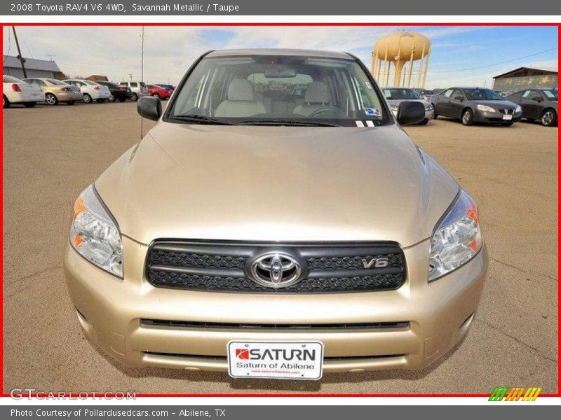 Savannah Metallic / Taupe 2008 Toyota RAV4 V6 4WD