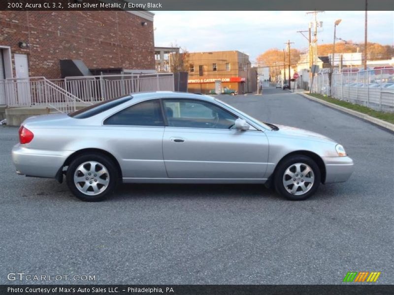 Satin Silver Metallic / Ebony Black 2002 Acura CL 3.2