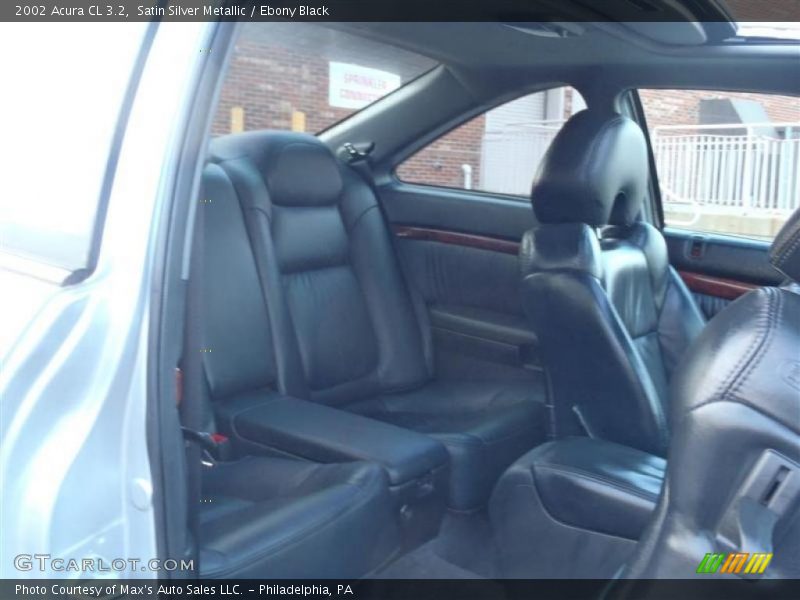  2002 CL 3.2 Ebony Black Interior