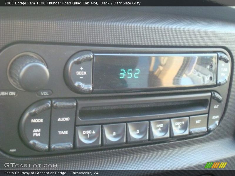 Black / Dark Slate Gray 2005 Dodge Ram 1500 Thunder Road Quad Cab 4x4