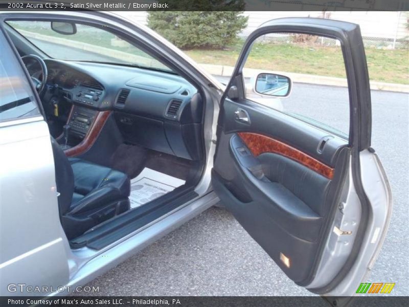 Satin Silver Metallic / Ebony Black 2002 Acura CL 3.2