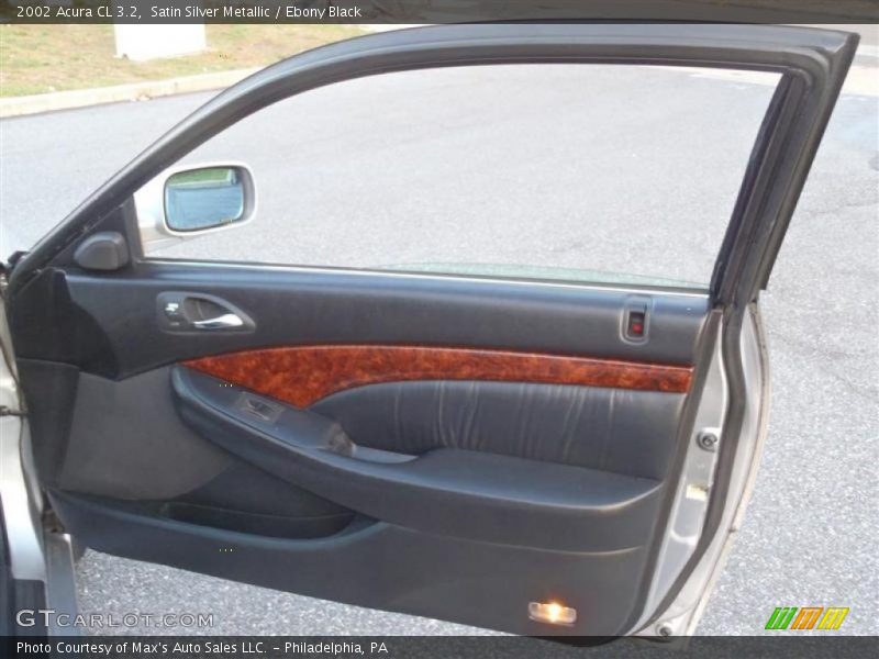 Satin Silver Metallic / Ebony Black 2002 Acura CL 3.2