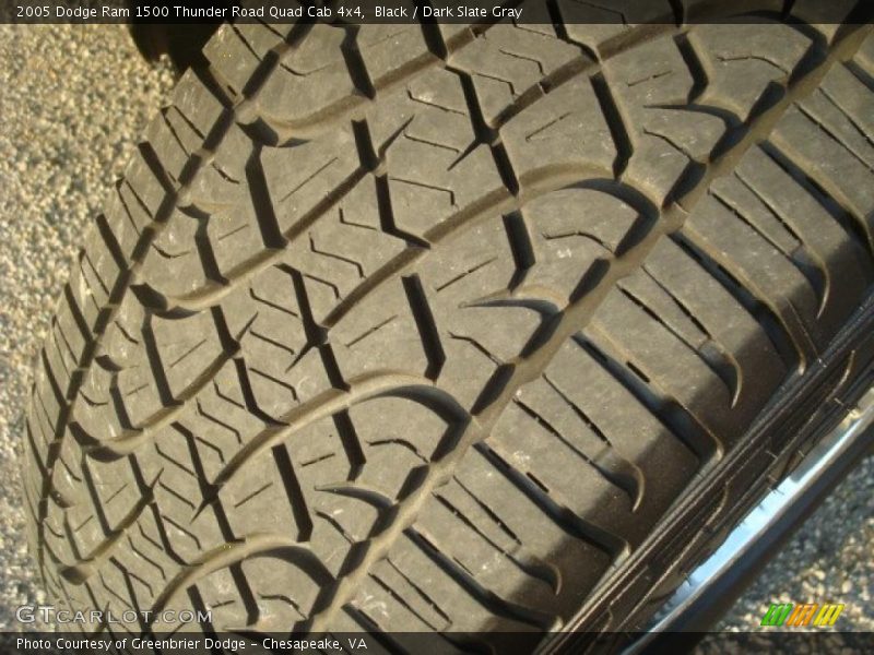 Black / Dark Slate Gray 2005 Dodge Ram 1500 Thunder Road Quad Cab 4x4