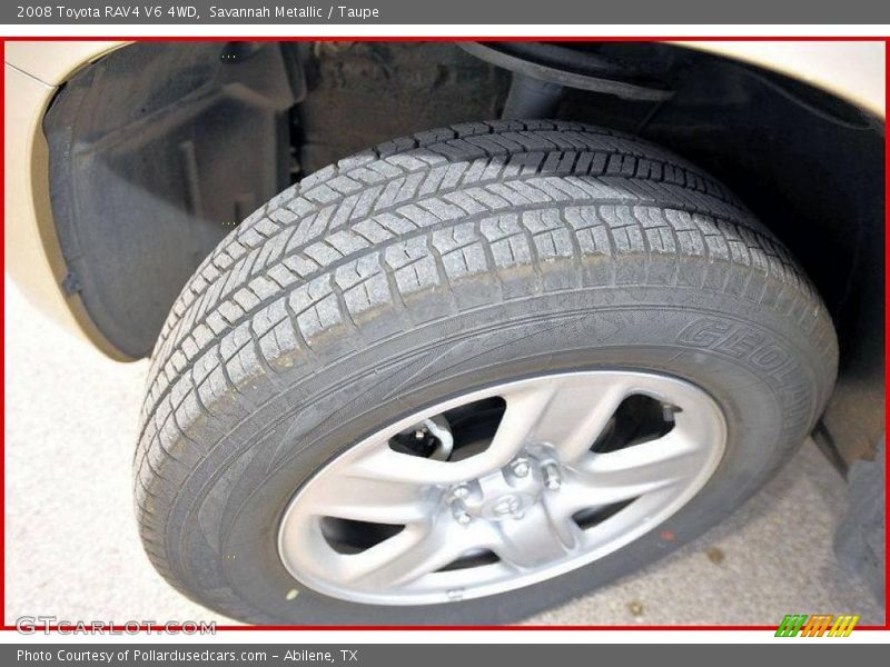 Savannah Metallic / Taupe 2008 Toyota RAV4 V6 4WD