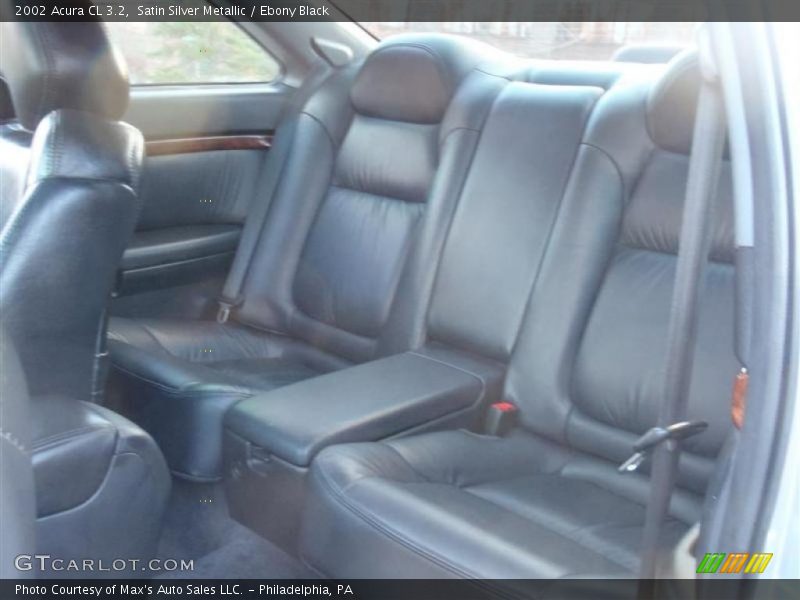 Satin Silver Metallic / Ebony Black 2002 Acura CL 3.2