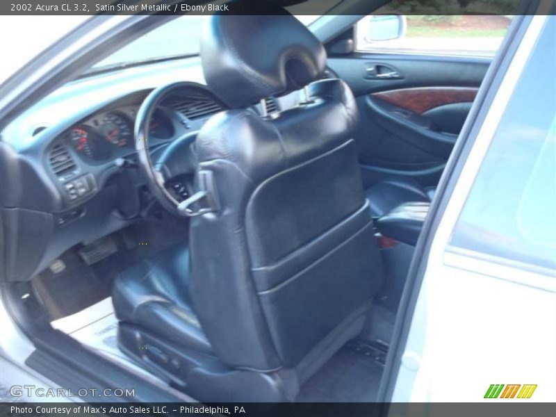 Satin Silver Metallic / Ebony Black 2002 Acura CL 3.2