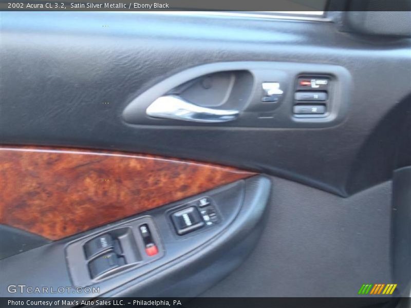 Satin Silver Metallic / Ebony Black 2002 Acura CL 3.2
