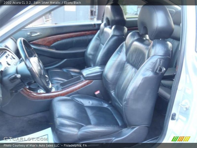 Satin Silver Metallic / Ebony Black 2002 Acura CL 3.2