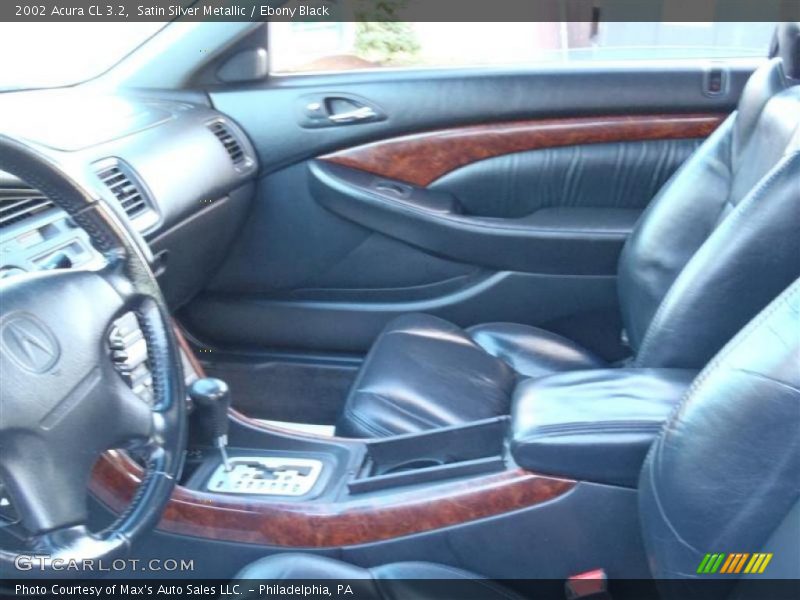 Satin Silver Metallic / Ebony Black 2002 Acura CL 3.2