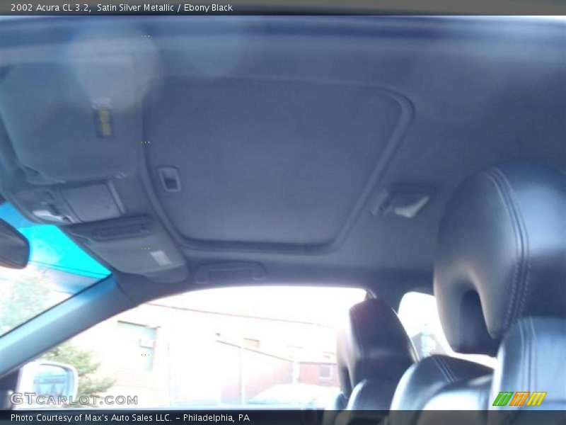 Satin Silver Metallic / Ebony Black 2002 Acura CL 3.2