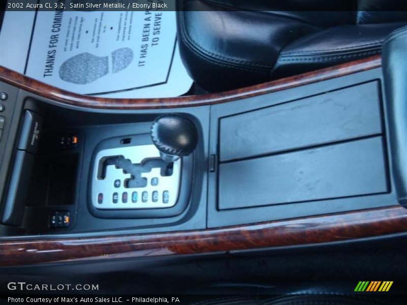 Satin Silver Metallic / Ebony Black 2002 Acura CL 3.2