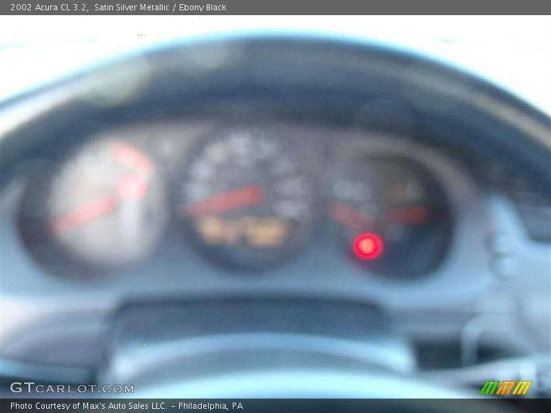 Satin Silver Metallic / Ebony Black 2002 Acura CL 3.2