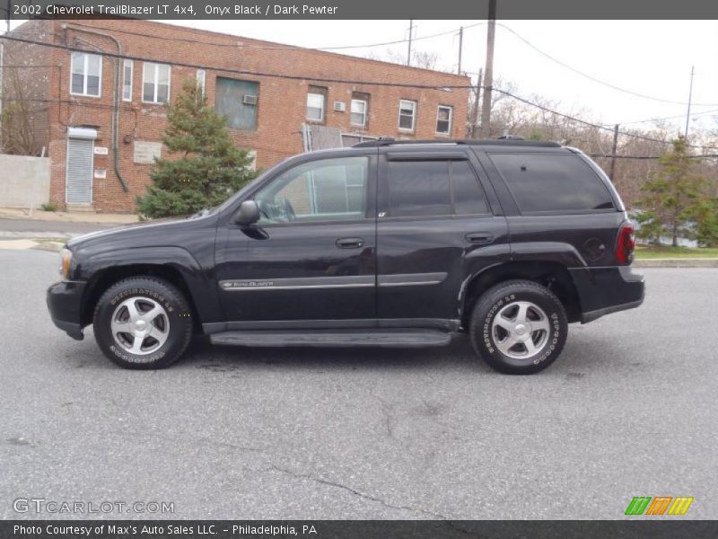 Onyx Black / Dark Pewter 2002 Chevrolet TrailBlazer LT 4x4