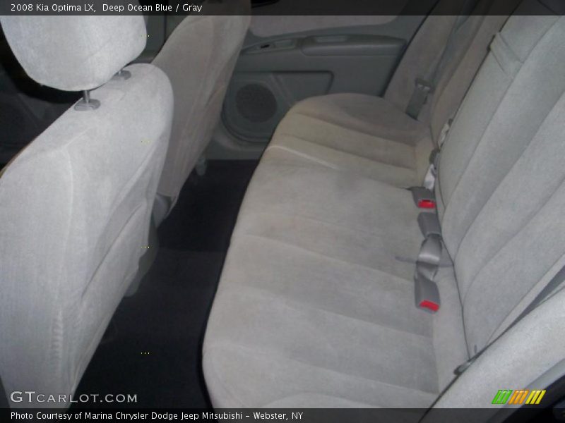 Deep Ocean Blue / Gray 2008 Kia Optima LX