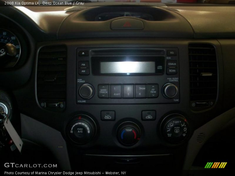 Deep Ocean Blue / Gray 2008 Kia Optima LX