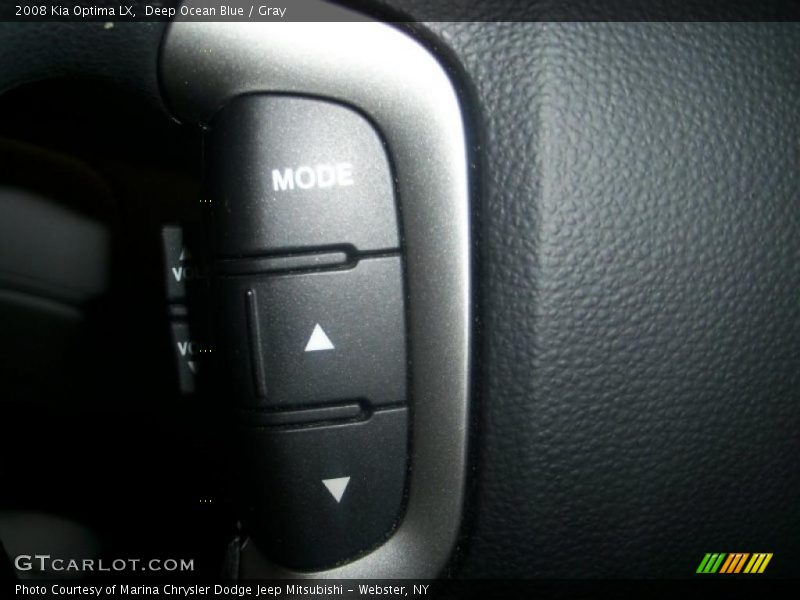 Deep Ocean Blue / Gray 2008 Kia Optima LX