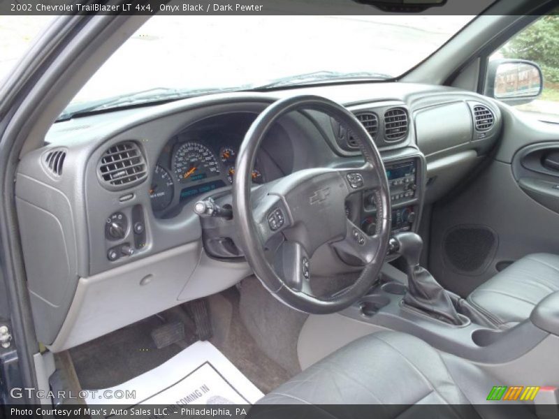 Onyx Black / Dark Pewter 2002 Chevrolet TrailBlazer LT 4x4