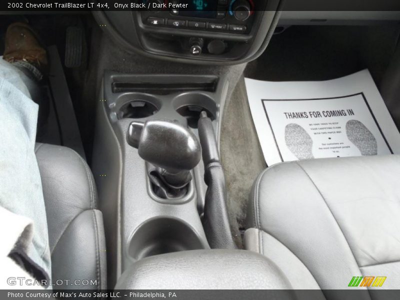 Onyx Black / Dark Pewter 2002 Chevrolet TrailBlazer LT 4x4