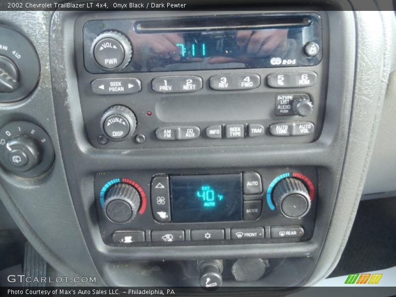 Onyx Black / Dark Pewter 2002 Chevrolet TrailBlazer LT 4x4