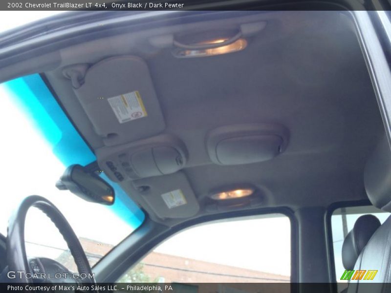 Onyx Black / Dark Pewter 2002 Chevrolet TrailBlazer LT 4x4