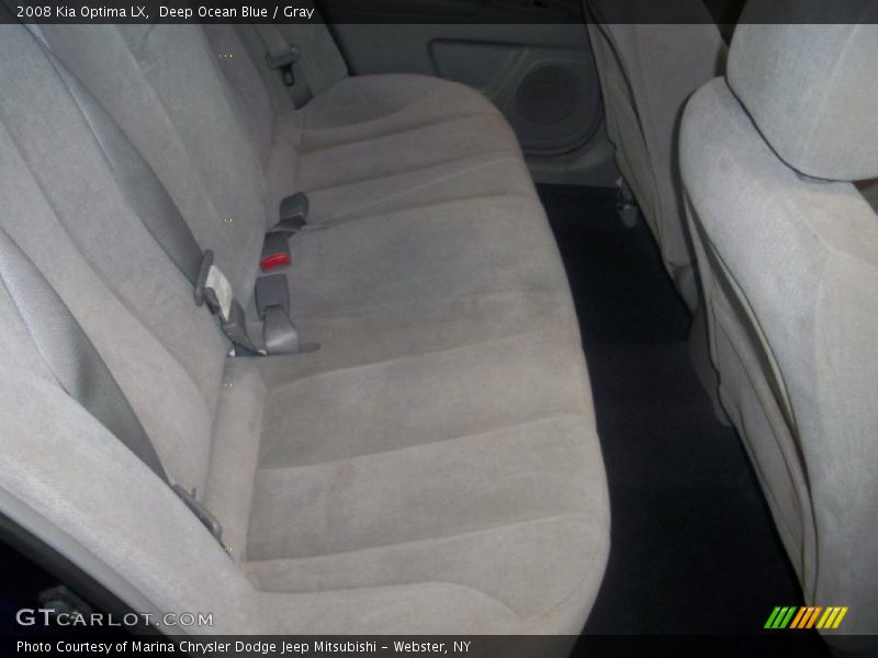 Deep Ocean Blue / Gray 2008 Kia Optima LX