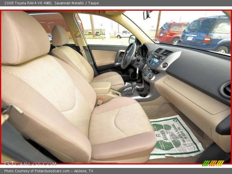 Savannah Metallic / Taupe 2008 Toyota RAV4 V6 4WD