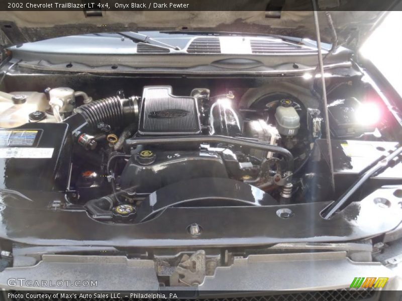 Onyx Black / Dark Pewter 2002 Chevrolet TrailBlazer LT 4x4