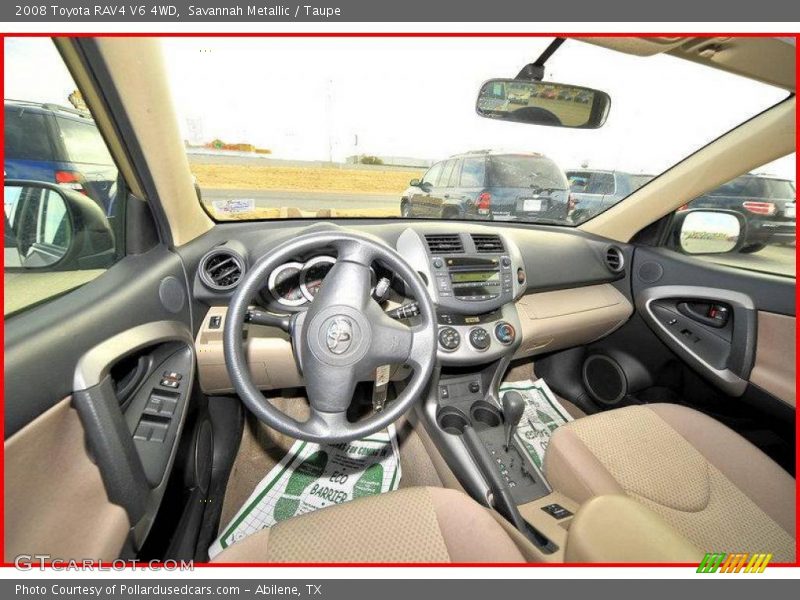 Savannah Metallic / Taupe 2008 Toyota RAV4 V6 4WD