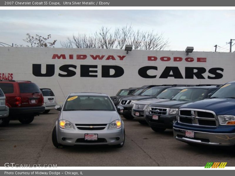 Ultra Silver Metallic / Ebony 2007 Chevrolet Cobalt SS Coupe
