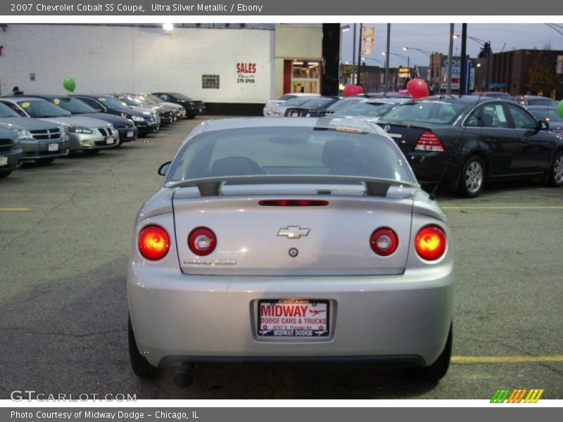 Ultra Silver Metallic / Ebony 2007 Chevrolet Cobalt SS Coupe
