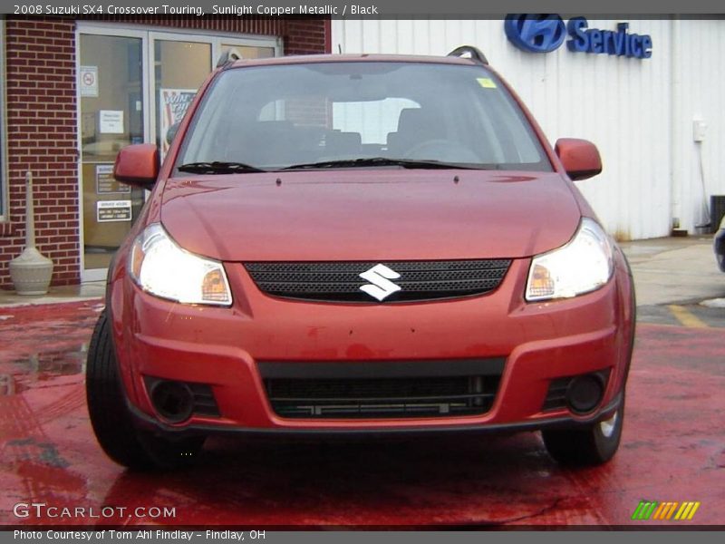 Sunlight Copper Metallic / Black 2008 Suzuki SX4 Crossover Touring