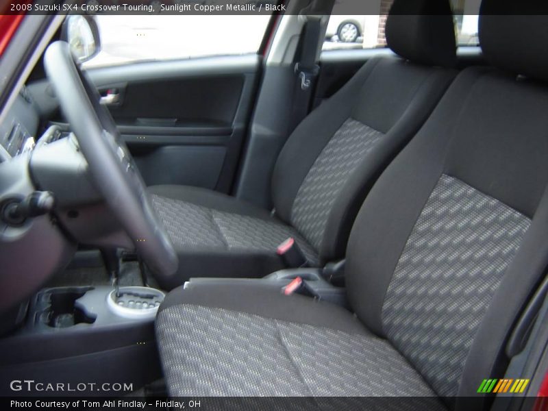 Sunlight Copper Metallic / Black 2008 Suzuki SX4 Crossover Touring