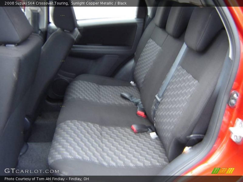 Sunlight Copper Metallic / Black 2008 Suzuki SX4 Crossover Touring