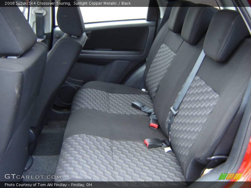 Sunlight Copper Metallic / Black 2008 Suzuki SX4 Crossover Touring