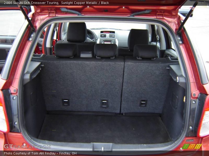 Sunlight Copper Metallic / Black 2008 Suzuki SX4 Crossover Touring