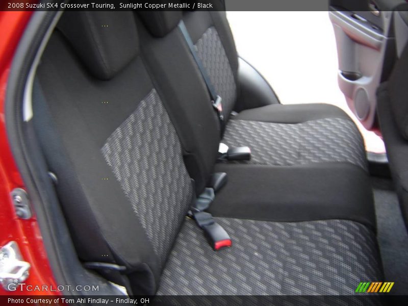 Sunlight Copper Metallic / Black 2008 Suzuki SX4 Crossover Touring