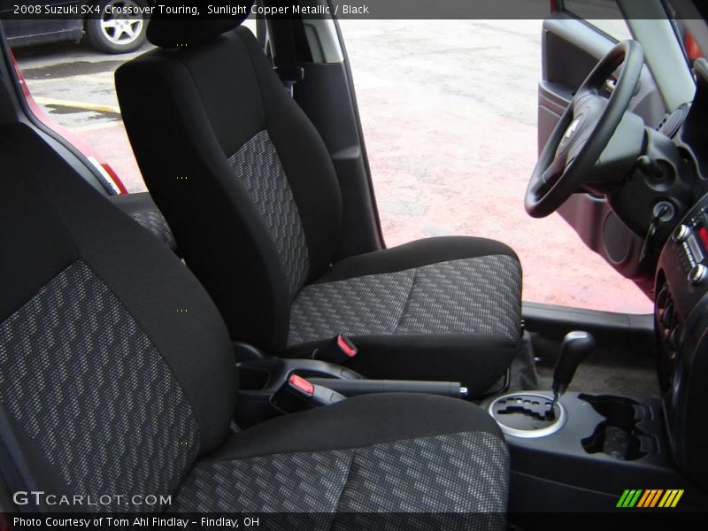 Sunlight Copper Metallic / Black 2008 Suzuki SX4 Crossover Touring