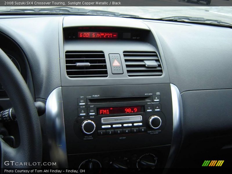 Sunlight Copper Metallic / Black 2008 Suzuki SX4 Crossover Touring