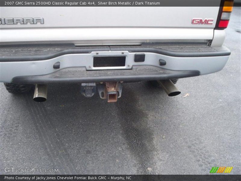 Silver Birch Metallic / Dark Titanium 2007 GMC Sierra 2500HD Classic Regular Cab 4x4