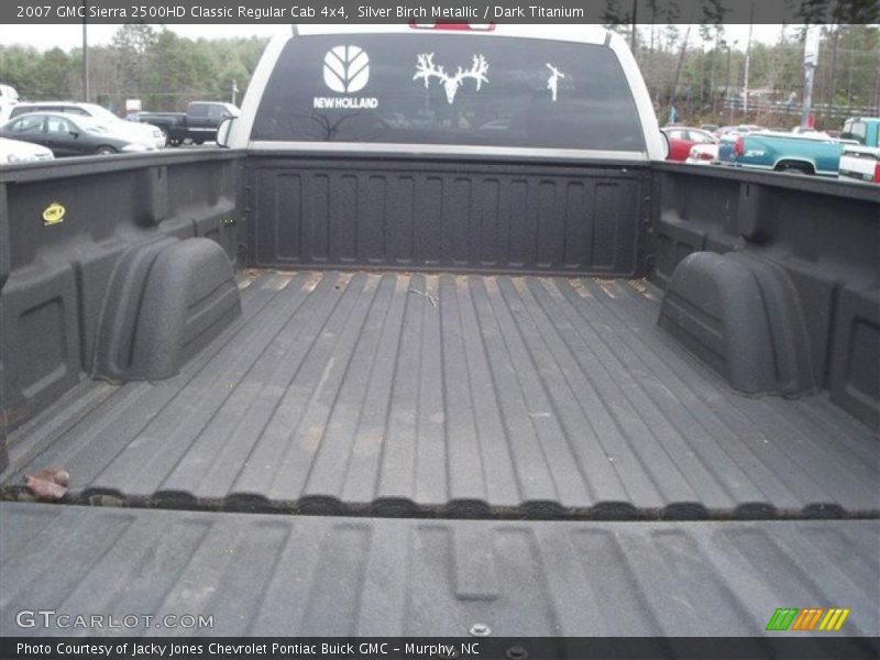 Silver Birch Metallic / Dark Titanium 2007 GMC Sierra 2500HD Classic Regular Cab 4x4