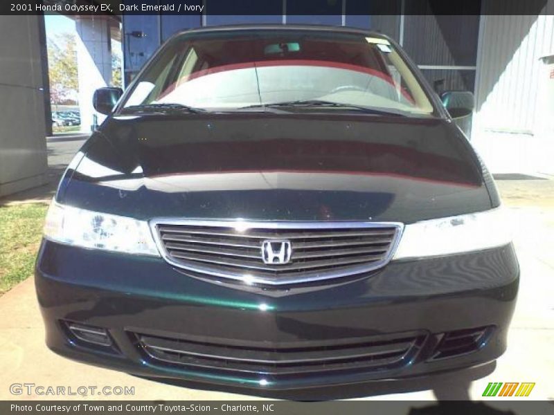 Dark Emerald / Ivory 2001 Honda Odyssey EX