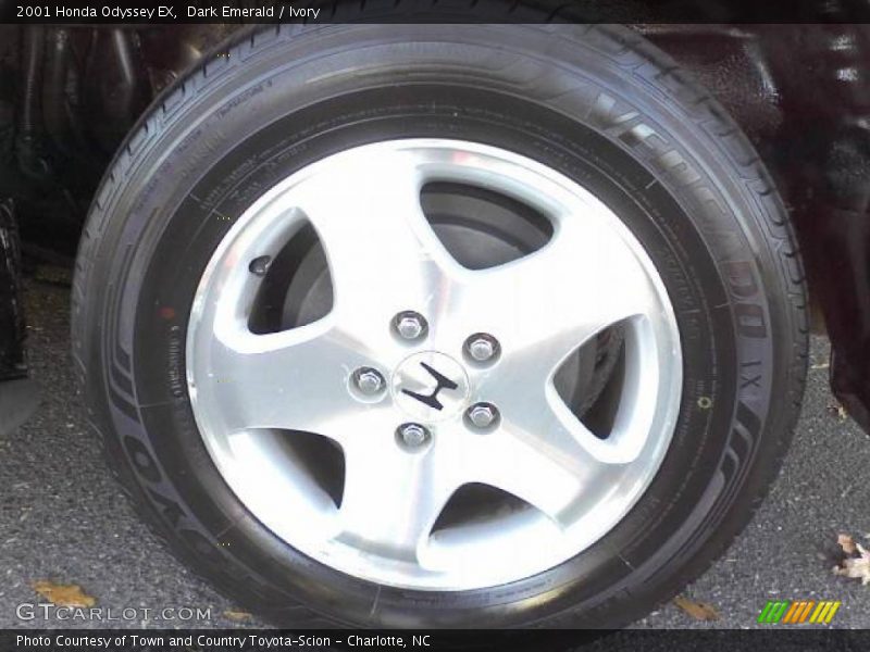 Dark Emerald / Ivory 2001 Honda Odyssey EX