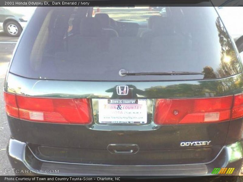 Dark Emerald / Ivory 2001 Honda Odyssey EX