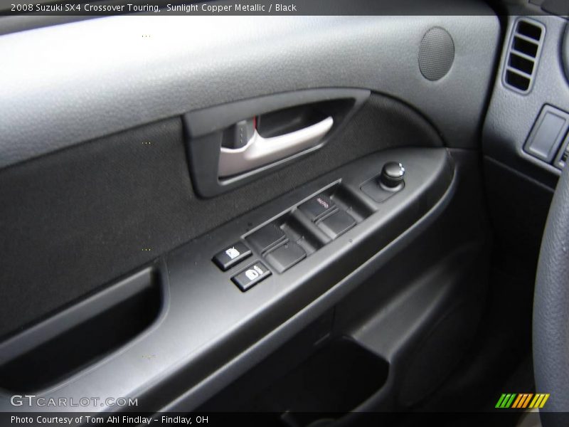 Sunlight Copper Metallic / Black 2008 Suzuki SX4 Crossover Touring