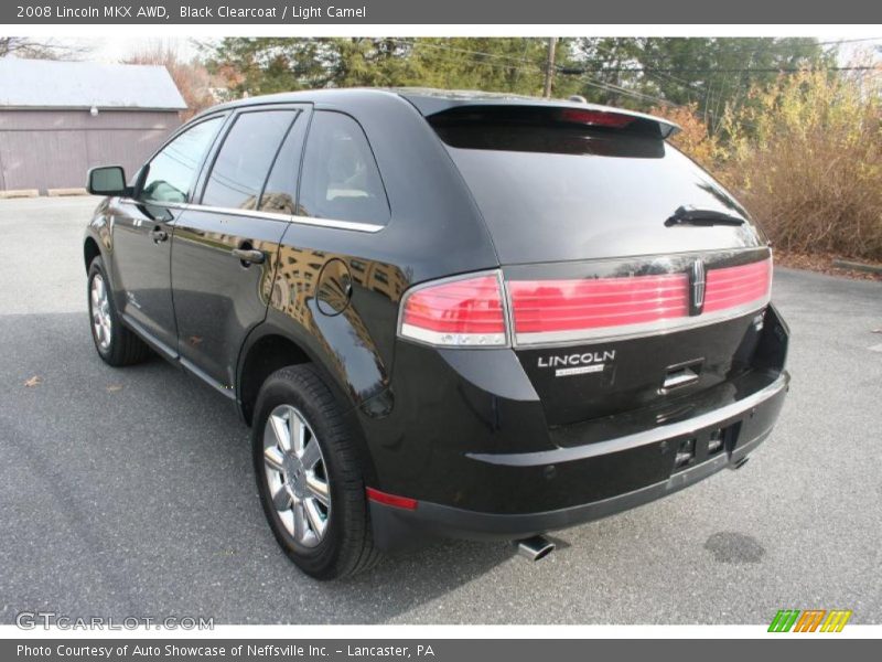 Black Clearcoat / Light Camel 2008 Lincoln MKX AWD
