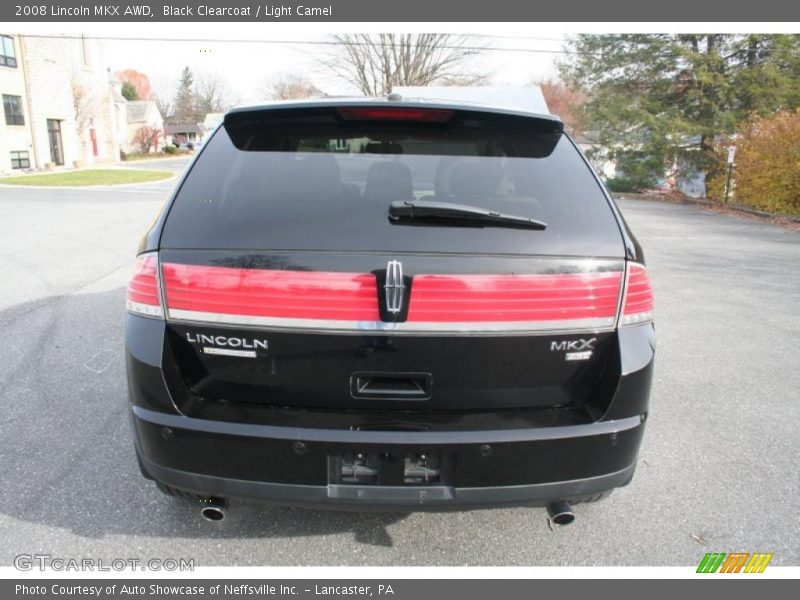 Black Clearcoat / Light Camel 2008 Lincoln MKX AWD
