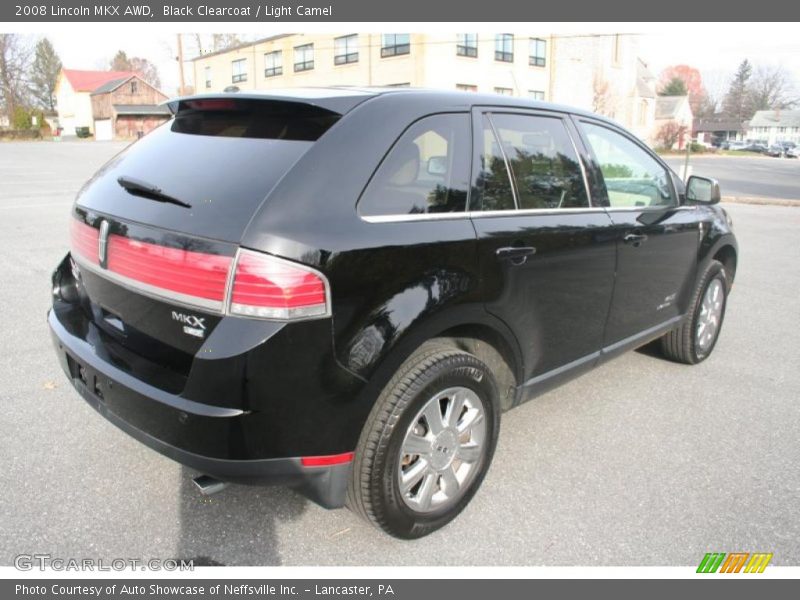 Black Clearcoat / Light Camel 2008 Lincoln MKX AWD